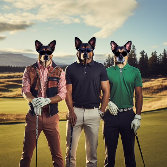 Dynamic Greens on Canvas:  Outdoor Golf Odyssey