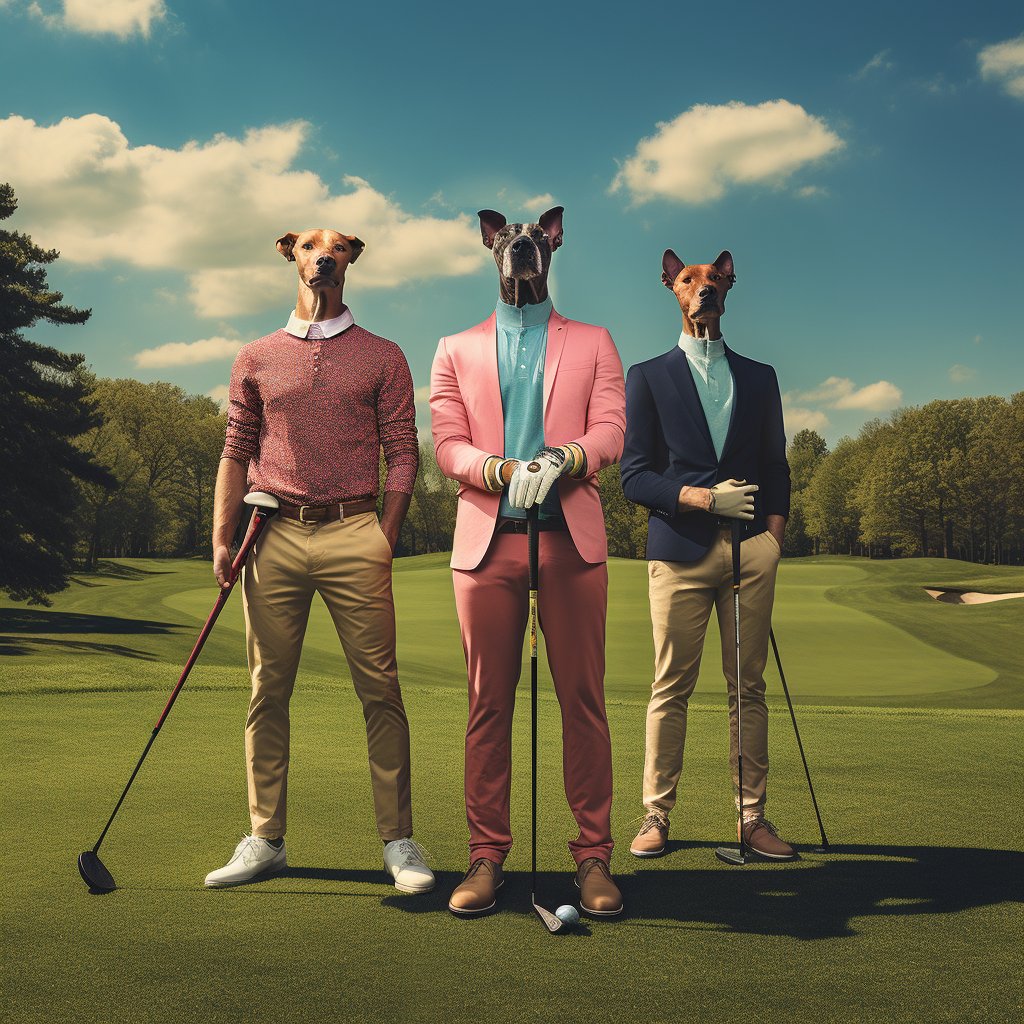 Family Golf Gallery:  Outdoor Adventures on Canvas