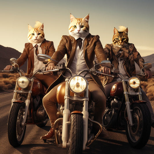 Canvas Chronicle:  Self-Portrait in Motorcycling Majesty