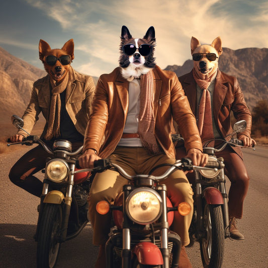 "Epic Rides, Grand Portraits:  Larger-Than-Life Canvas Adventure