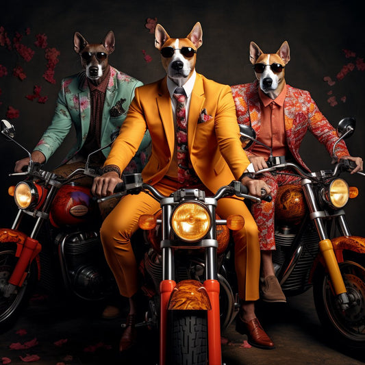 Urban Roar:  Motorcycle Skyline Adventure Portraits