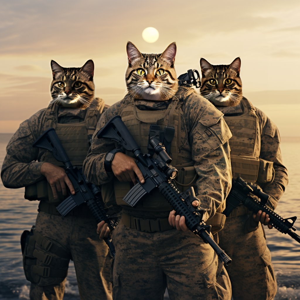 3D Whisker Realism:  Cat Portraits Come to Life