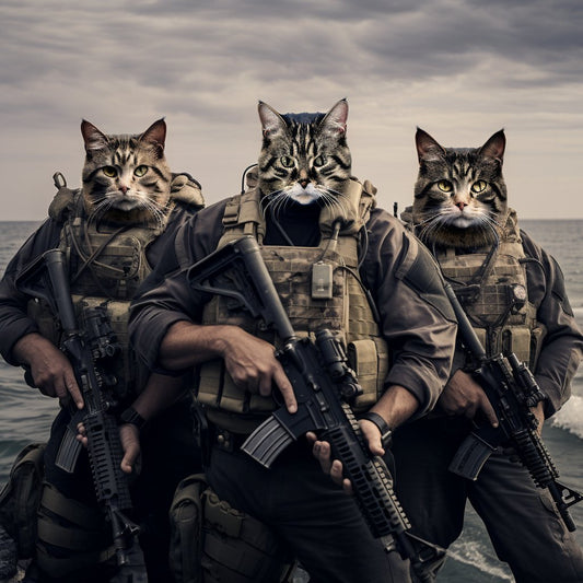 Naval Legends:  Famous Cat Portraits Chronicles Brotherhood at Sea