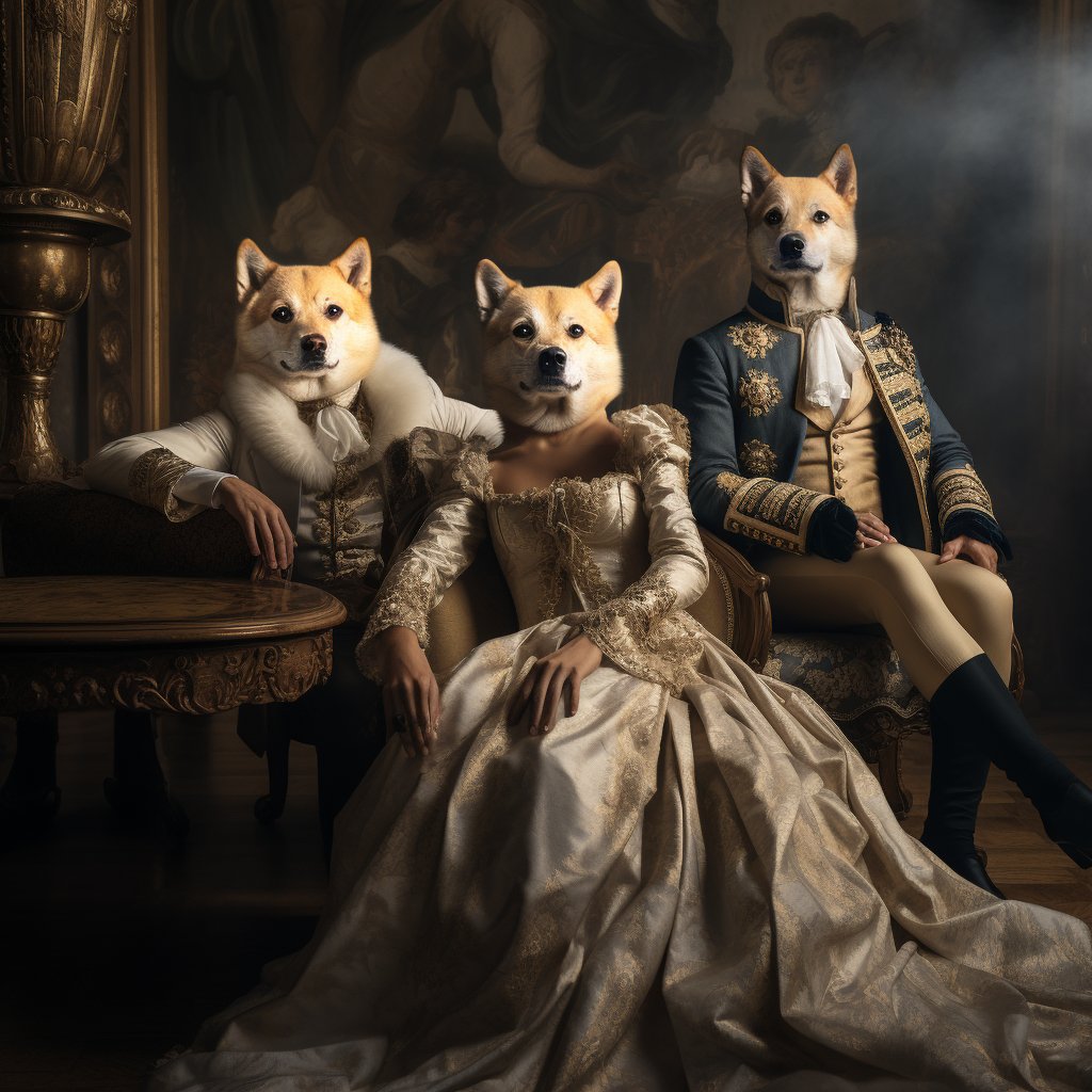 "Diplomatic Paws: Custom Pet Portrait,'s Graduation Gift