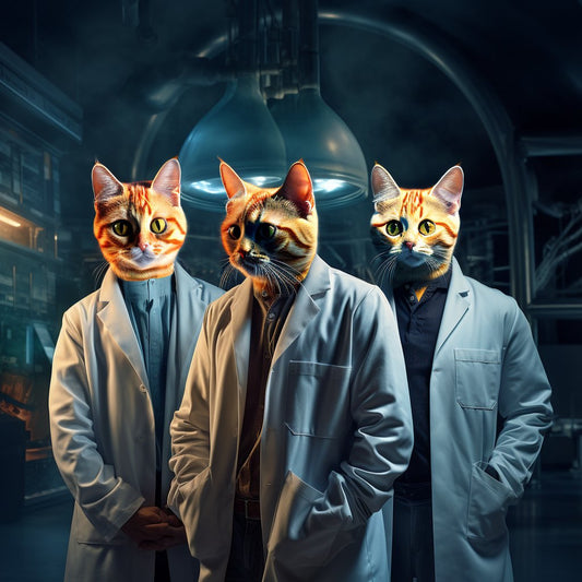 Furry Architect: Create Your Own Framed Wall Art Featuring  Scientist Persona