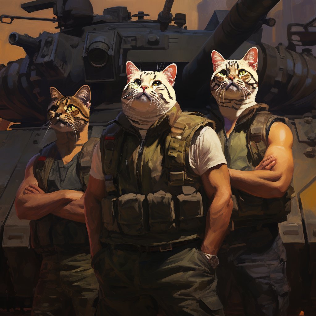 Regal Warrior: Custom Framed Canvas Art of