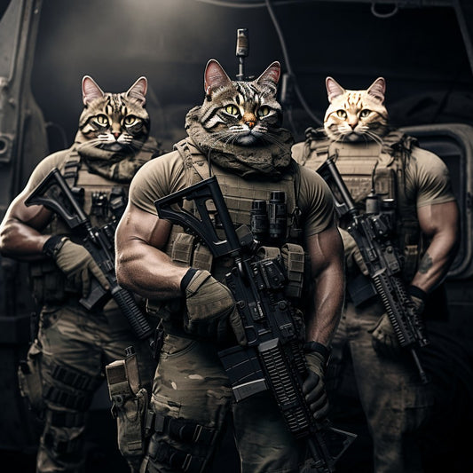 Dynamic Warrior Impression: Custom Graphic Wall Art Featuring