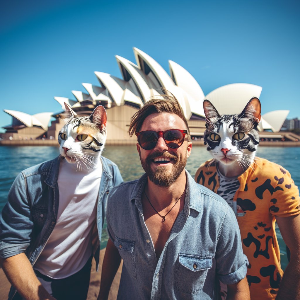 Wanderlust Clan: Australian Adventure in a Family Portrait Print