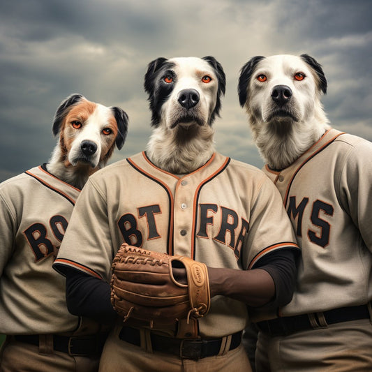 Personalized Power Play:  Large Canvas Wall Art Masterpiece