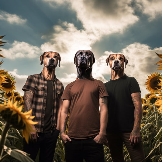 Harmony in Bloom:  Sunflower-Themed Unity Portrait
