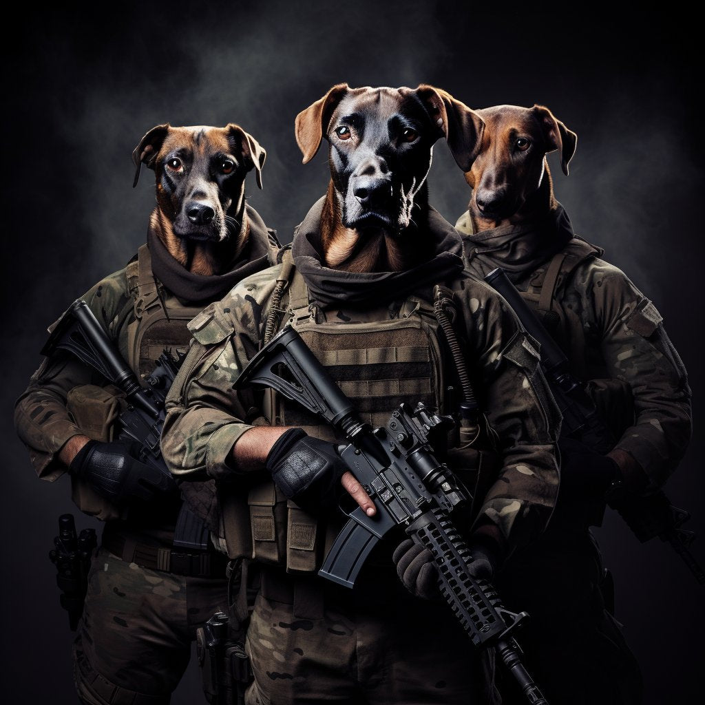 Cat-ivating Canvas: Get a Painting of Your Cat with  Air Force Squad