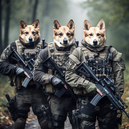 Homebound Harmony:  Air Force Paint Your Pet at Home Kit