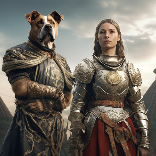 Pop Paws Extravaganza: Warhol-inspired Pet Portrait