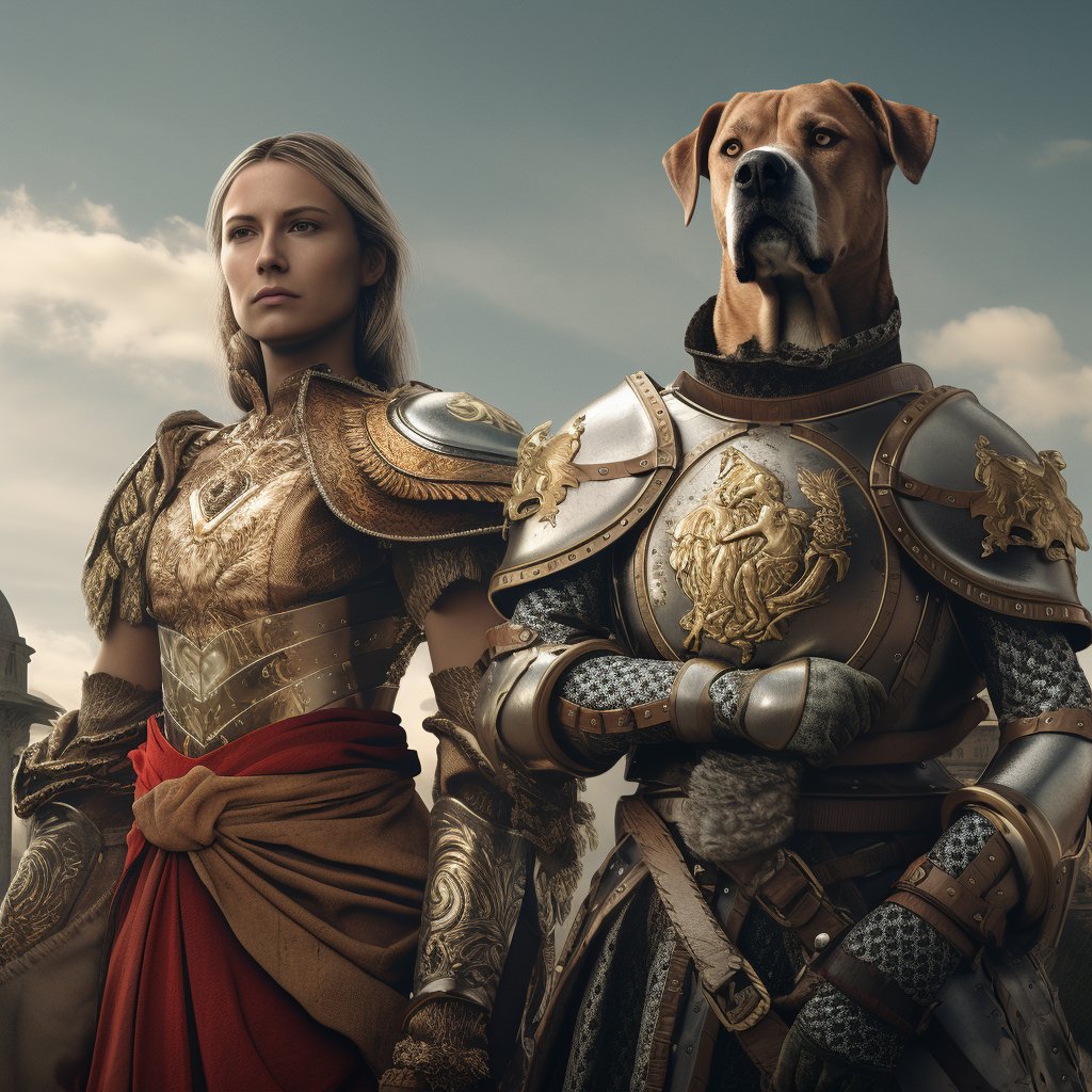 Paws of Devotion: Custom Pet Portrait