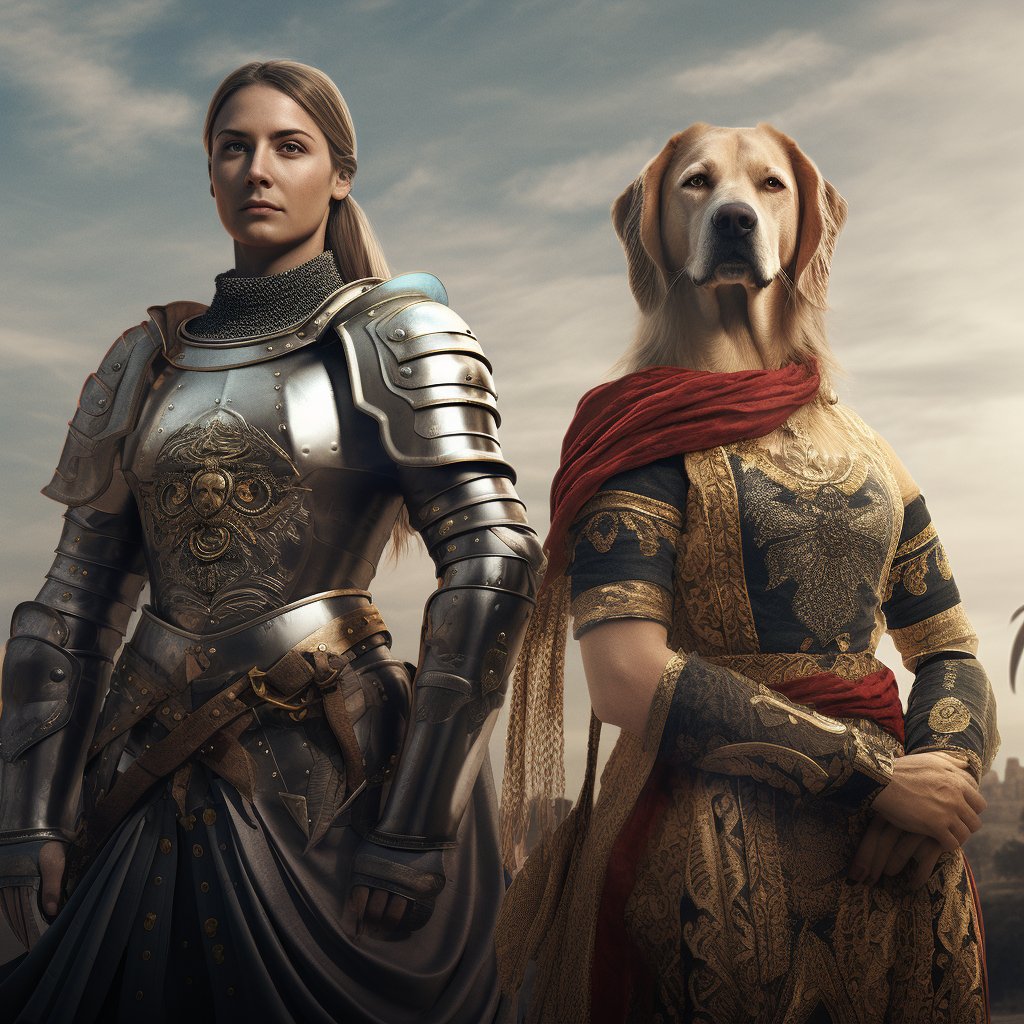 Connecticut Canvases: Paint Your Pet's Warrior Spirit in Vibrant Colors