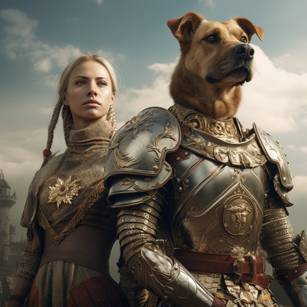 Timeless Sketches: Pencil Drawing Pet Portraits of Loyalty