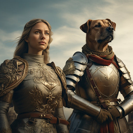 Timeless Simplicity: Simple Yet Profound Pet Portrait