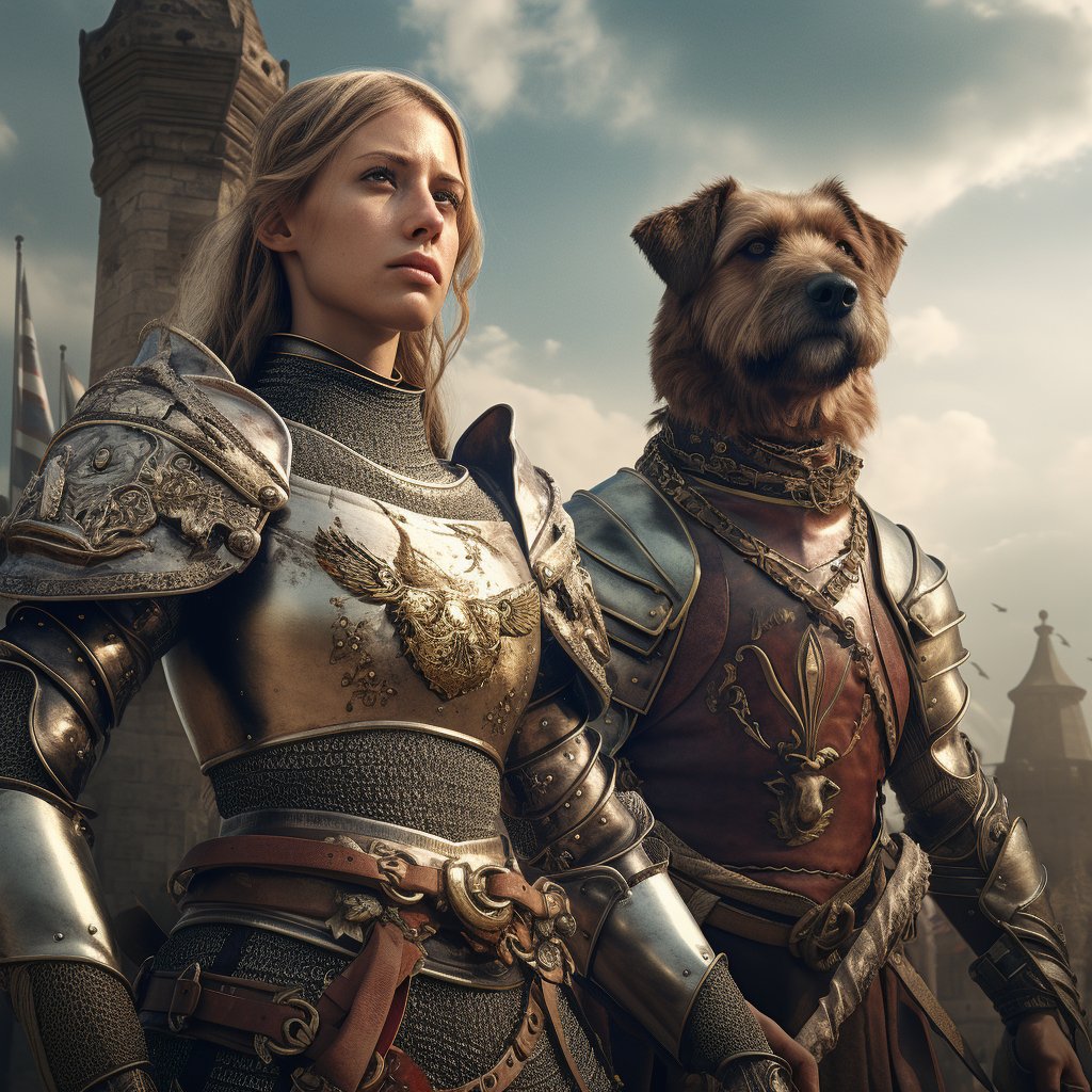 Ethereal Connections: Watercolor Pet Portrait