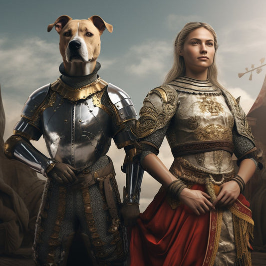 Sienna Splendor: Loyalty in Custom Pet Portraits