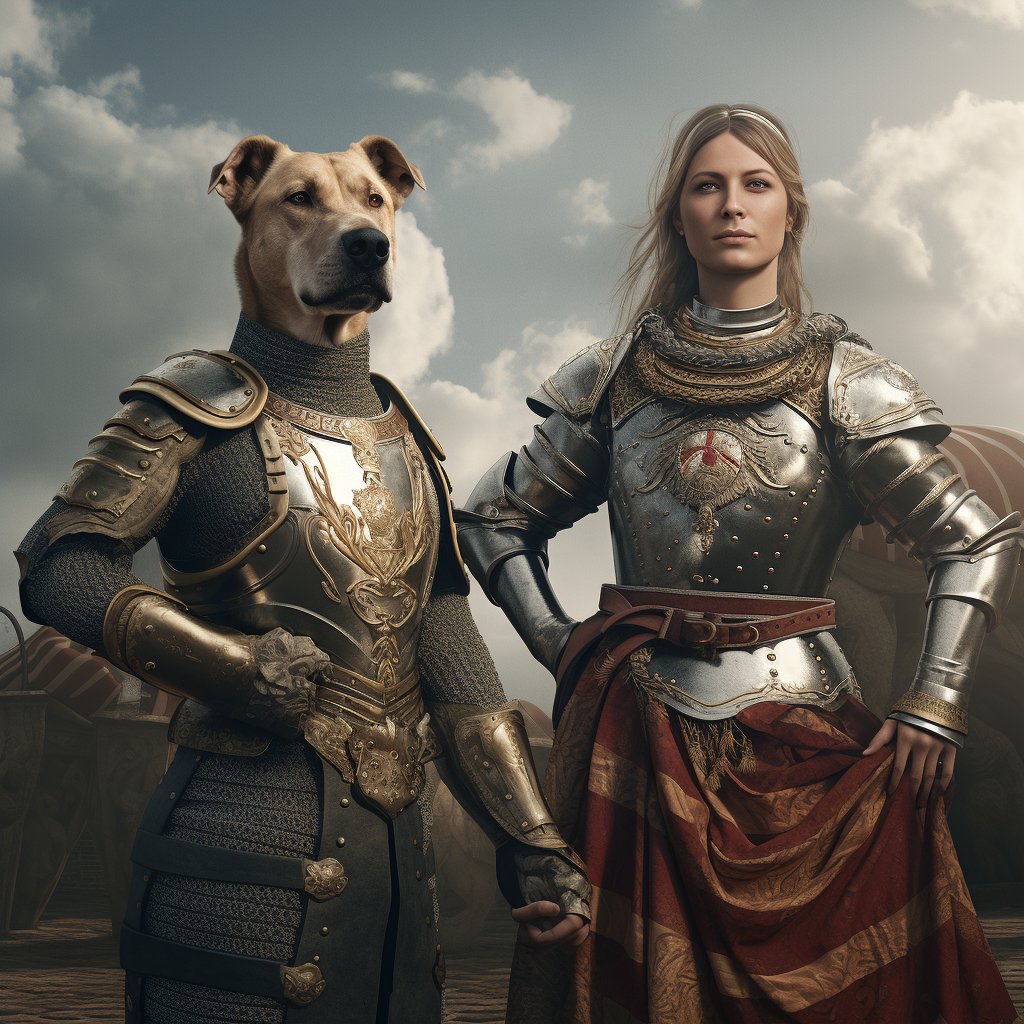 Pop Icon: Loyalty in Vivid Pop Pet Portraits