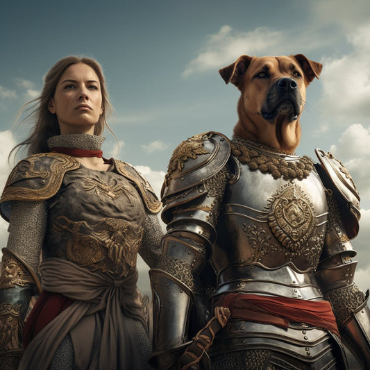 General: Commanding Loyalty in Pet Portraits