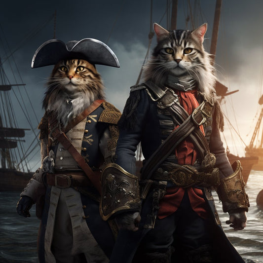Pirate Crew Brought to Life Through Photo to Art AI