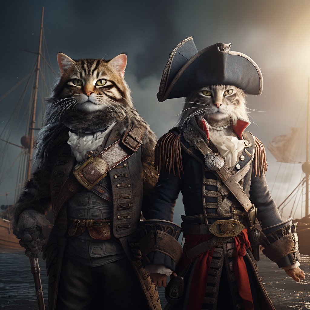 Seafaring Sensation:'s Popular Pet Portraits as Wall Art