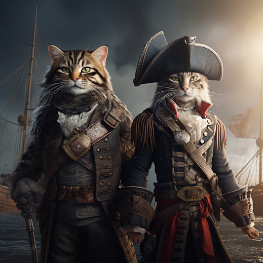 Seafaring Sensation:'s Popular Pet Portraits as Wall Art