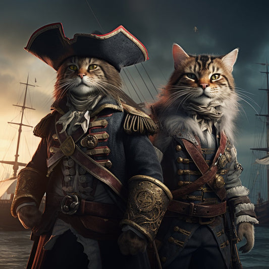 Heartfelt High Seas:'s Crew in Loveable Canvas Embrace