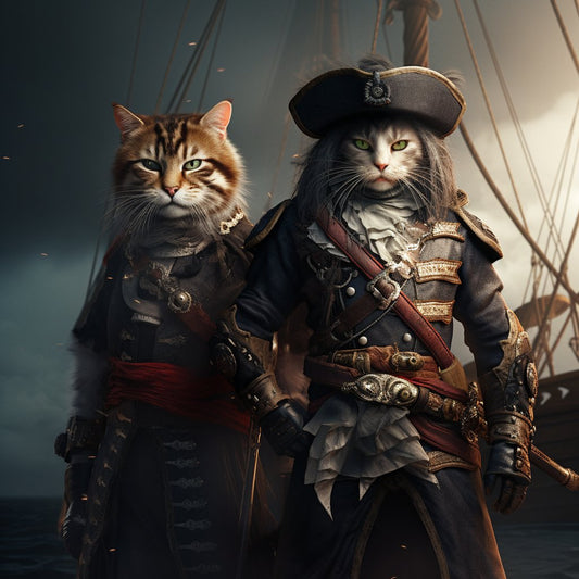 Legendary Maritime Prowess:'s Crew in Famous Art Tribute