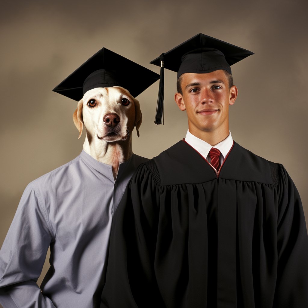 Digital Pet Elegance: A Captivating Art Photo