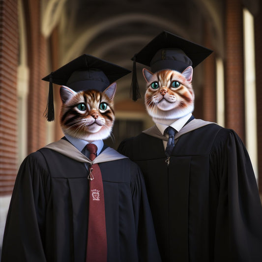 AI Artistry Unleashed: 's Pet Portrait in Technicolor Brilliance