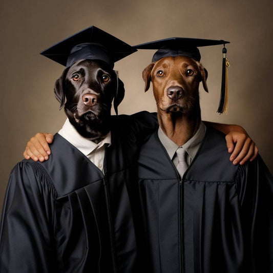 Dynamic Display: 's Multi-Canvas Pet Portrait Ensemble