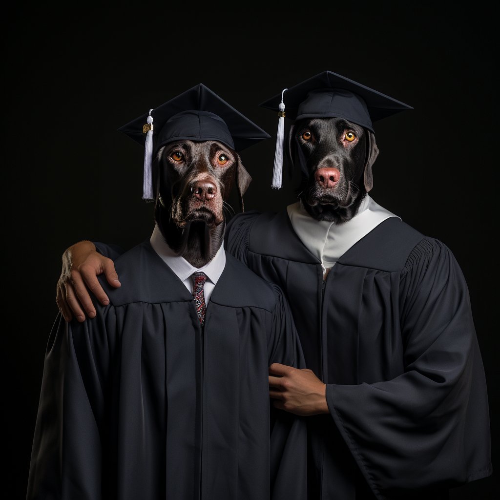 Whimsical Wonders: 's Naive Art-inspired Pet Portraits