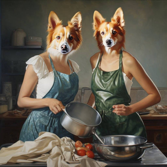 Budget-Friendly Elegance: Affordable Framed Art for  Pawsome Abode