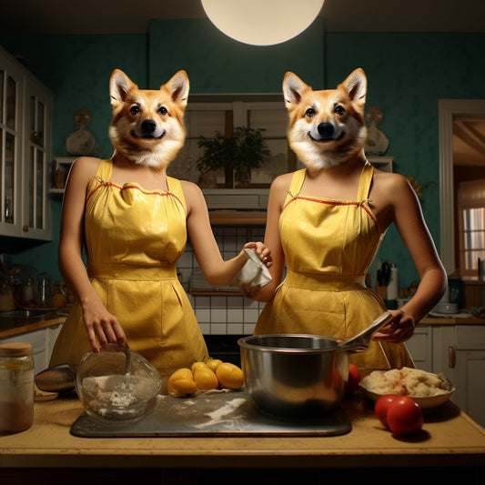 Custom Canvas Painting of  Duo