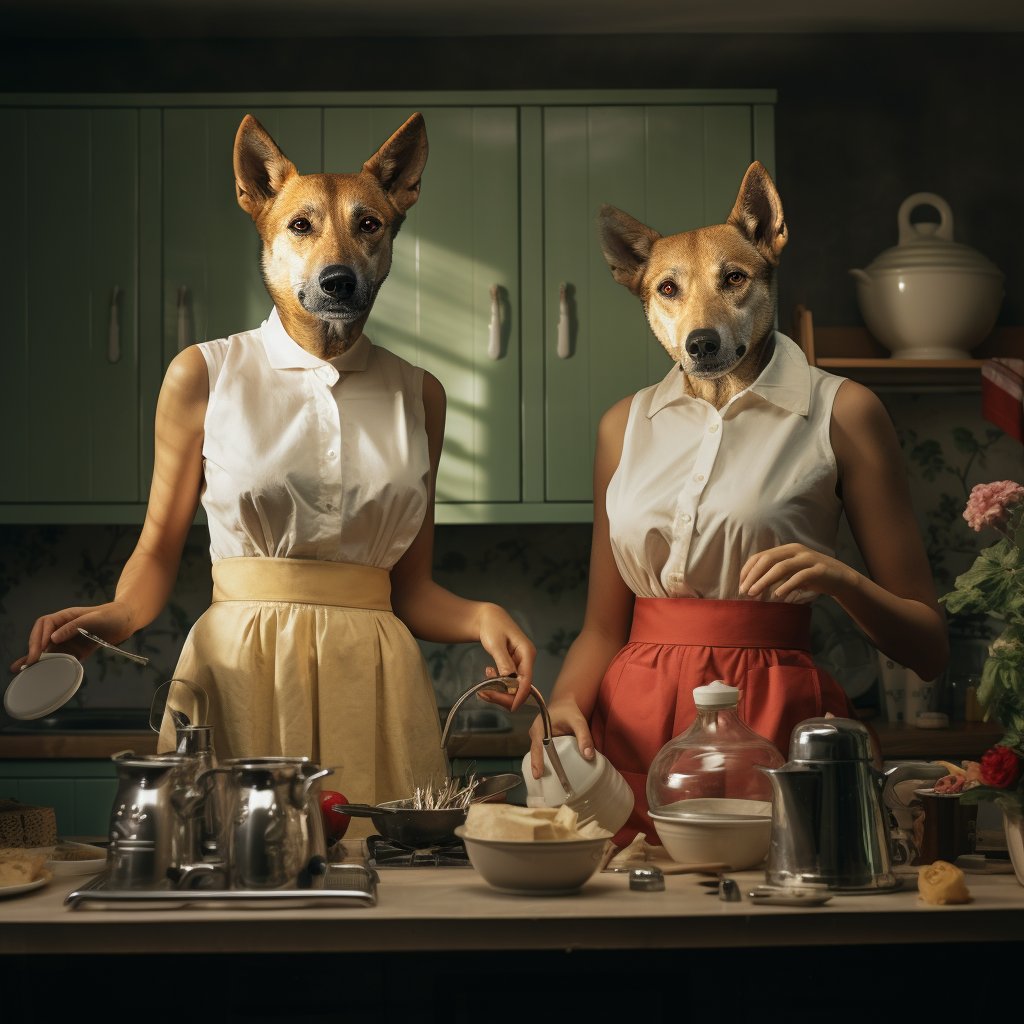 City Canvas Art Featuring  Duo