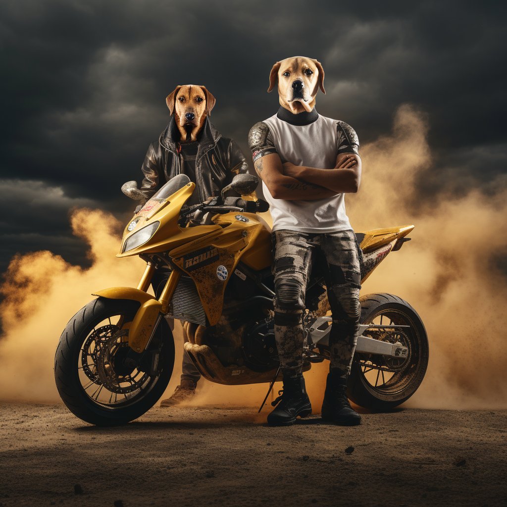 Turning  and Boxer's Photo into Art