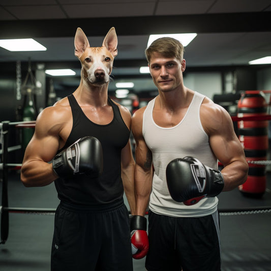 Pet Artistry Unleashed: and Boxer's Artist Wall Art