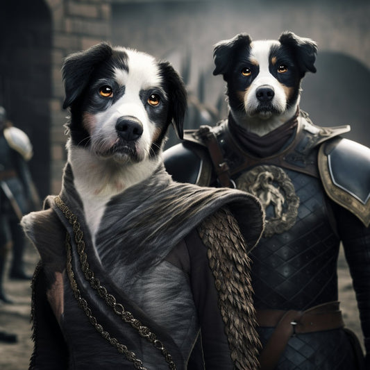 Magical Paws and Whiskers: Enchanting Canine Portraits