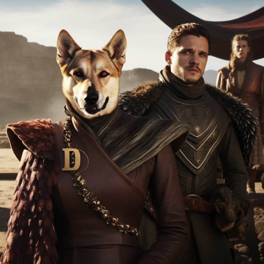 Whimsical Canine Dreams: Dog Print Wallpaper Wonderland