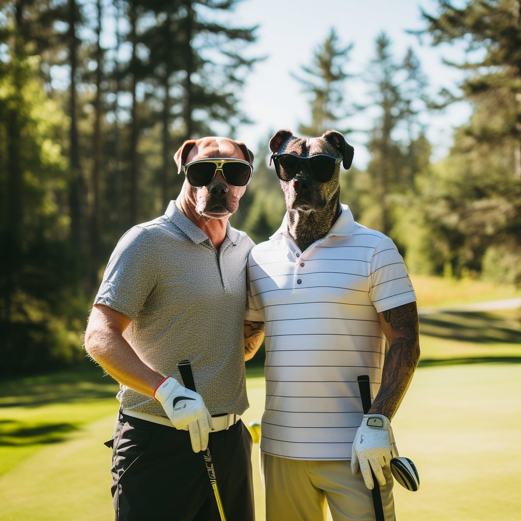 Pawsitively Vibrant: Custom Pet Portrait Celebrating Playful Paw Prints