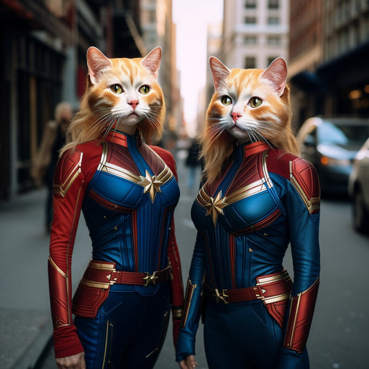 Bold and Beautiful: Big Dog Print Custom Portrait