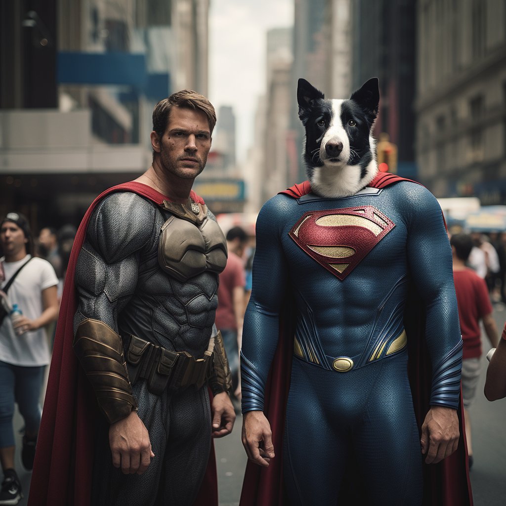 Canine Couture: Stylish Attire with Dog Prints for Your Super-Pet