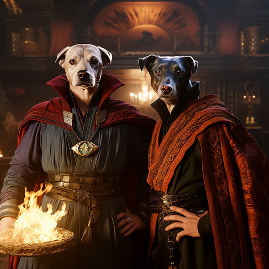 Capturing Your Dog's Paw Print with Dr. Strange's Touch