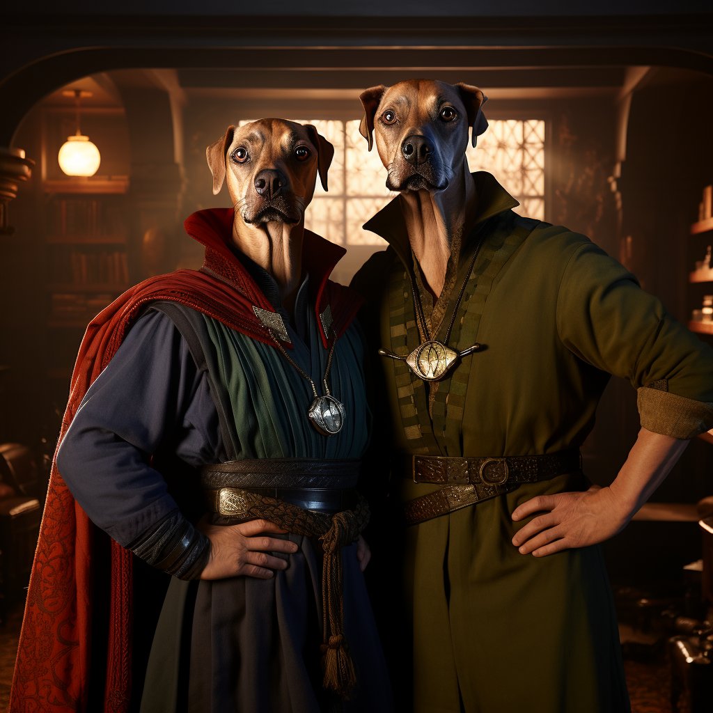 Taking Your Dog's Paw Print with Dr. Strange's Precision