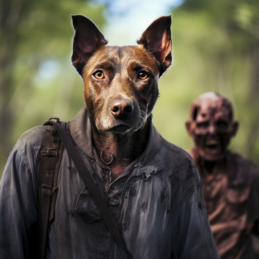 Survivor's Family Legacy: Custom Canvas Prints Featuring Your Loyal Dog