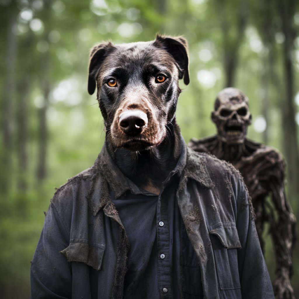 Survivor's Gallery: Custom Cartoon Dogs Art Prints