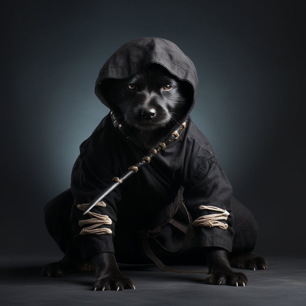 Paw-sitively Adorable: Printable Dog Paw Prints Portrait