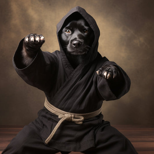 Canine Splendor: The Dog Art Custom Print Portrait